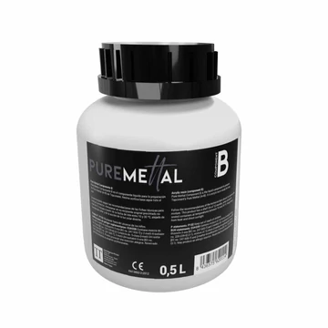 B komp. Pure Mettal 0.5L - fémglett &quot;B&quot; komponense