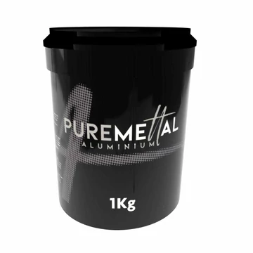 A komp. Pure Mettal aluminium 1Kg - aluminium színű fémglett