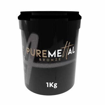 A komp. Pure Mettal bronze 1Kg - bronz színű fémglett
