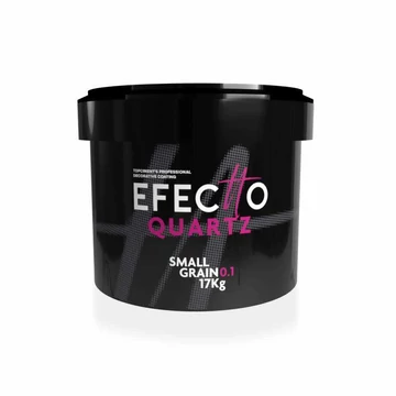 Efectto Quartz Small Grain 17Kg - használatra kész befejező mikrocement függőleges felületekre