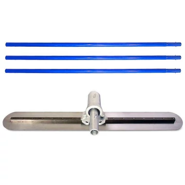 BT kézi betonlehúzólap szett, acél