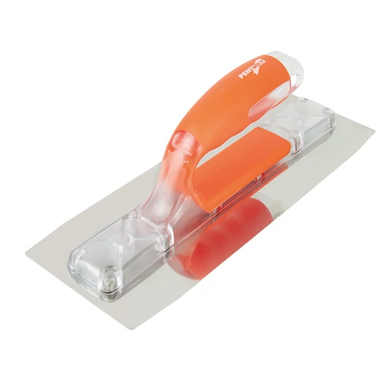 Befejező simító mikrocementhez rozsdamentes, kétanyagú 350 x 110 x 0,4 mm
