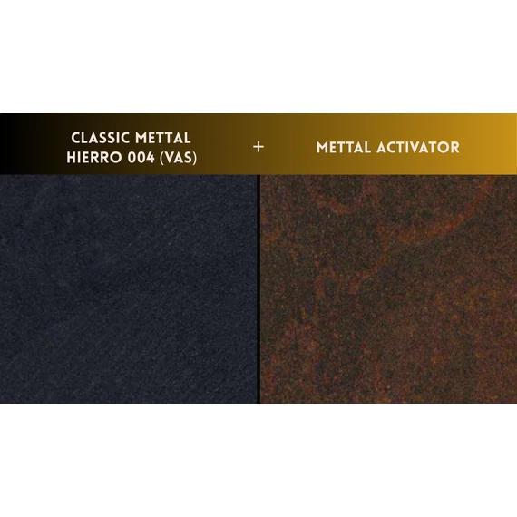 Classic Mettal fémes és rozsdahatású festék