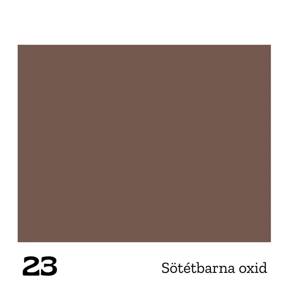 23 Sötétbarna oxid